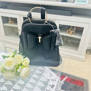 Women's Jasmine Ring Double Bow Backpack